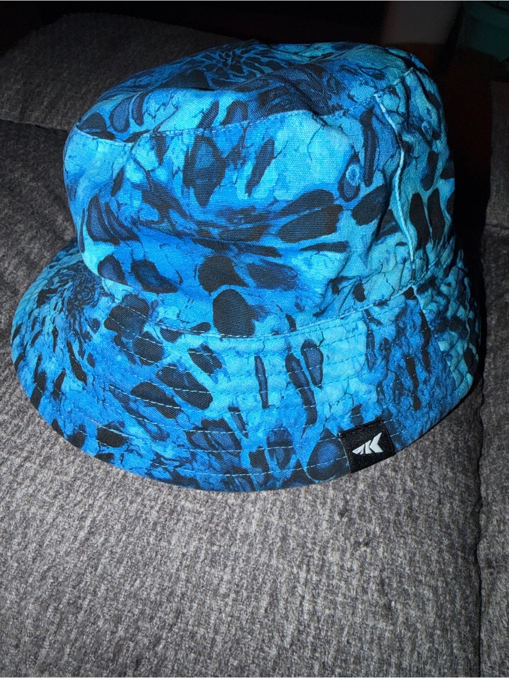 KastKing Blue Patterned fishing Bucket Hat